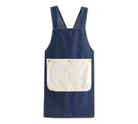 Genérico Cross-Back Apron - Cooking Aprons with Pockets for Kitchen Tasks | Adjustable Straps with Spacious Storage, Lightweight Fabric & Stain-Resistant Material for Baking Chef BBQ Grilling