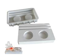 Genérico Cross Molds for Resin - Fish Epoxy Design 3D Silicone Casting Ornament Mould | DIY Crafts Desk Decor, Home Decoration Resin Accessories for Creative Projects and Artistic Creations