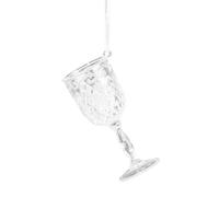 Genérico Crystal Christmas Ornaments - Holiday Tree Ornaments | Acrylic Pendant with Ornament, Transparent Crystal, Winter Decor for Winter Birthday Party Dormitory Shelf Festive Display