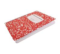 Genérico Cuaderno de Composición Pauta Ancha - 25,9x18,3cm 100 Páginas Papel Grueso - Cuaderno Paperage - para escuela, aula, oficina, trabajo, deberes, diario y planificación