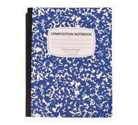Genérico Cuaderno De Composición Pauta Ancha | 25,9x18,3cm 100 Páginas Papel Gsrueso,Cuasderno Papersage - Para Escritura Toma De Notas Diario Escolar Clase Oficina Trabajos