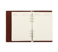 Genérico Cuaderno de Oficina A5 Hojas Sueltas Agenda de Negocios PU Sintético Negro de Notas para Planificación y Organización Diaria Práctico para Trabajo y Viajes