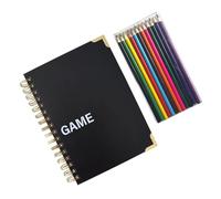 Genérico Cuaderno de Puntos para Journal | Carpeta De Desafíos De Ahorro De Dinero - Planificador Con Tablero De Escritura Suave Y Impresión Clara Para Ahorrar Dinero En Navidad Hogar Familia Viaje