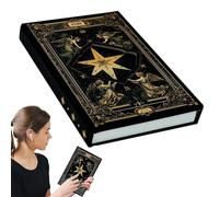 Genérico Cuaderno de Tarot, Diario de Cartas del Tarot - Cuaderno gótico | Agenda de 98 páginas para mujeres y hombres, agenda diaria para la gestión del tiempo, agenda de citas