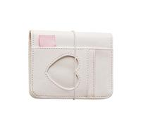 Genérico Cuaderno Decorativo,Bloc de 100 Hojas Sueltas - 13.1x10.5 Cm Portada Con Diseño De Corazón En Piel Sintética - Para Tomar Apuntes Mujeres Estudiantes Viajeros Trabajo Reuniones De Negocios