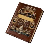 Genérico Cuaderno para Trabajo - 250.° Aniversario Patrio,Cuaderno histórico conmemorativo,para Eventos Escolares, Clases, Maestros, Estudiantes