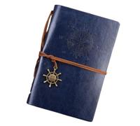 Genérico Cuaderno Vintage | Cuaderno Pirata para Journaling y Notas | Agenda Diario para Planificación, Material Escolar para Trabajo y Escuela