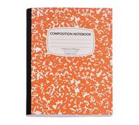 Genérico Cuadernos de composición | Tapa de Mármol 25,9 x 18,3 cm 100 Hojas,Cuaderno Paperage - para escuela, aula, oficina, trabajo, deberes, diario y planificación
