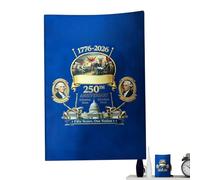 Genérico Cuadernos de Journaling,Edición conmemorativa patriótica de tapa dura | Celebración de EE. UU. 1776-2026 - Para recopilar recuerdos, adultos, niños, hogar, oficina, aula