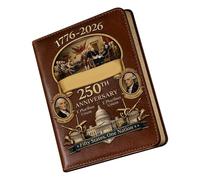 Generico Cuadernos para escritura - Edición de colección | 250° cuaderno patriótico para aniversario de trabajo - Cuaderno histórico conmemorativo para adultos, niños, eventos, recuerdos