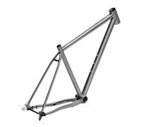 Genérico Cuadro de Bicicleta Carretera aleación Titanio Gr9 con Comodidad conducción, Cable Interno Completo, Grava(Custom Frame,46cm)