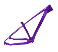 Genérico Cuadro T1000 Snow Fat, Cuadro BSA cónico 26ER, Eje pasante de 197 x 12 mm(Crystal Purple,18inch Glossy)