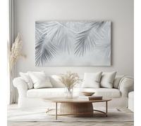 Genérico Cuadros de Arte Hojas Palmera Vegetales Lienzos Cuadro Minimalismo Decoración Pared Cuadro Para Salon Dormitorio 160 x 80 cm Sin Marco