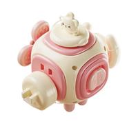 Genérico Cube Toy - 10.6×10.6×13.4cm Six-Sided Interactive Box, Bunny Design Learning Cube, Educational Game Equipment | Boys Girls Preschool Student Home Travel Playroom Uses