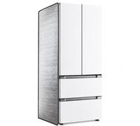 Genérico Cubierta Aislante térmica para refrigerador - Panel Aislante para protección Solar del refrigerador, Cubierta de lámina Reflectante (Nubes - Borde Negro, 50 x 170 cm / 19,7 x 66,9 Pulgadas)