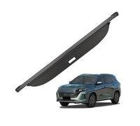 Genérico Cubierta Carga para DFSK E5 5 Asientos Accesorios Interior Coche Cubierta Carga Retráctil Maletero Estante Paquetes Escudo Antipeeping Privacidad Cubierta De Maletero(Leather 01)