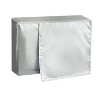 Generico Cubierta de CA para unidad exterior | Cubierta de unidad aislada con protección UV para aire acondicionado: nieve, lluvia, polvo, protección contra el polvo para ma, Color blanco., Fare