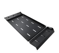 Genérico Cubierta de Carga Almacenamiento De Carga para Suzuki para Jimny 2018-2025 JB74 JB64 Organizador Maletero Hierro Resistente Estante Portador Bota Metal Privacidad Cargo Bandeja Trasera