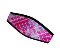Generico Cubierta de correa para máscara de buceo - Neopreno de 19 cm, acolchado no slip, protección de alta elasticidad | Accesorio para engranajes de snorkel con instalación rápida, rosa brillante