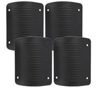 Genérico Cubierta de Esquina para Maletas de Plástico Liviano, 4 Piezas 5.11X4.33X1.37 Pulgadas, Protección para Bordes de Equipaje Rígido y Mochilas Escolares