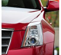 Genérico Cubierta De Lente Faro Delantero Coche Para Cadillac CTS CTS-V COUPE 2008-2014, Pantalla Transparente, Carcasa Lámpara Cristal Faros Delanteros Lentes(Izquierda)