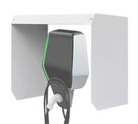 Genérico Cubierta de Techo de Acero galvanizado para Cargadores de vehículos eléctricos: toldo Protector Resistente a la Intemperie y al óxido para Estaciones de Carga universales y cámaras de vigila
