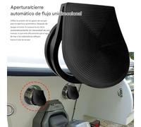 Genérico Cubierta de Ventilación de Escape Marino - Tapa de Salida de Escape para Barcos - Protector De Emisión para Embarcaciones,para Yate Lancha A Motor Muelle Playa Estacionamiento