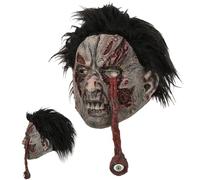 Genérico Cubierta Facial de Zombie | Cubrerostro Zombie Sangriento Halloween,Accesorios de Látex para Cosplay de Personajes Bromas Fiestas Películas Casa Encantada Sala de