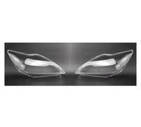 Genérico Cubierta Faro Cristal de faro coche para Ford para Focus 2009 2010 2011 máscara cubierta plástico pantalla transparente Faro Delantero(Left and Right)
