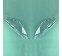 Genérico Cubierta Faro Lentes Para Peugeot Para 307 2003-2007 Cubierta Faro Delantero Coche Pantalla Lámpara Linterna Cabeza Cubiertas Tapas Lente Cristal(A Piar)