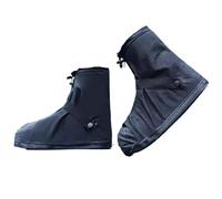 Genérico Cubierta for zapatos de lluvia for ciclismo y motocicleta, a prueba, reutilizable, antideslizante, Unisex, for nieve, verano Apto para días lluviosos(22 cm Height,L 40-42)