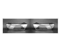 Genérico Cubierta Lente Cristal faro coche para Q3 2016 2017 2018 piezas cubierta lente antipolvo transparente carcasa derecho/izquierdo Faros Delanteros(Left and Right)
