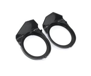 Genérico Cubierta Lente Faro Para E46 M3 M-Tech 2001-2006 Cubierta Anillo Embellecedora Lámpara Luz Antiniebla Coche Negra Juego Reparación Faro