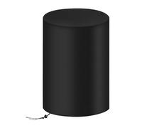 Genérico Cubierta para Barril de Lluvia 200L,Funda Cubretoneles con Cordón Ajustable | Protección Ajustable contra Polvo Y Nieve para Equipos De Jardín Muebles Exteriores Senderos Y Patio