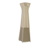 Generico Cubierta para calentador de patio pirámide, protección exterior resistente y antipolvo con cremallera, cubierta para calentador de pirámide stand up - Para césped, terraza, jardín