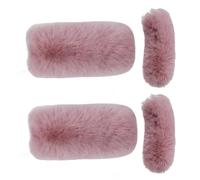 Genérico Cubierta para Manillar De ATV,Protector de Peluche Impermeable al Viento - Cubierta De Manillar para Bicicleta Y Motocicleta - para Scooter, Moto de Nieve, ATV, Invierno, Verano, Ciclismo