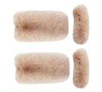 Genérico Cubierta para Manillar De Motocicleta,Protector Antiviento De Peluche | Cubierta Impermeable Al Viento Y Térmica | para Scooter, Moto de Nieve, ATV, Invierno, Verano, Ciclismo