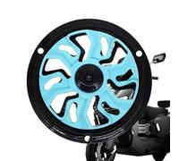 Genérico Cubierta Ventilador de refrigeración Motor - Protector radiador de Bicicleta Vespaa Sprint, Cubierta Ventilador Giratorio Motor | Protectora para radiadores de Motocicleta pa