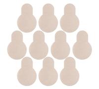 Genérico Cubiertas Adhesivas para Pezones,5 Pares Moldeador De Busto | Cubrepezones Adhesivos para Mujeres para Correr,para Yoga Playa Piscina Fiesta Vestido de Noche Desplazamiento Gimnasio