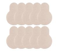 Genérico Cubiertas Adhesivas para Pezones - 5 Pares Moldeador De Busto | Protectores de Pezones para Mujeres - para Natación Playa Piscina Fiesta Vestido De Noche Desplazamientos Gimnasio Verano