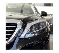 Genérico Cubiertas Cristal Faros Cubierta De Lente De Faro Carcasa De Faro para Mercedes para Benz para Clase S para W222 S320 para S400 S500 S600 2014-2017 Lente de Faro de Coche(Izquierda)