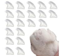 Genérico Cubiertas para Garras de Gato - Protectores de Uñas y Transparentes, Tapas de Uñas Transparentes para Gatitos y Gatos Adultos | Consejos para Proteger de Arañazos para Mascotas de Interi