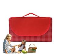 Genérico Cubierto con un Picnic Impermeable 150x200cm - Alfombra de Plegable Externa con manija, sin -Slip y Compacto | Hoja multifunción para Acampar, jardín, terraza, Cortina, Playa, Alfombra para