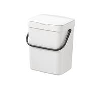 Genérico Cubo De Basura De Gabinete De Cocina | Cesto Con Tapa De Doble Apertura,Cubo De Basura Para Cocina Bajo Fregadero,Para Eliminación De Residuos De Compostaje Bajo Fregadero Baño Dormitorio