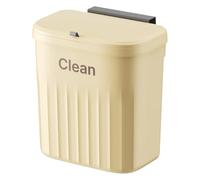 Generico Cubo de basura de pared para muebles de cocina | Contenedor de basura colgante para estantes, cubo de basura compacto para cocinar, residuos de alimentos,