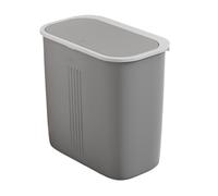 Genérico Cubo De Basura Estrecho | Cubo De Residuos Con Pulsador Para Baño,Cubo Antiolor Con Tapa Para Hogar Y Cocina