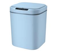 Genérico Cubo de basura inteligente 15L Rectangular, Apertura Sensor/Pedal/Botón, Sellado Antiolores | Para Salón/Cocina/SDB, Tecnología Recargable