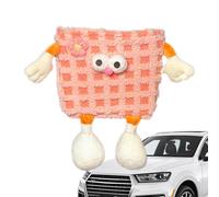 Genérico Cubo de basura para coche, cubo de basura para coche - Lindo cubo de para vehículos a prueba de fugas,Cubo de, organizadores de y almacenamiento para automóvil, hogar, lugar de tra