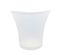 Genérico Cubo de Hielo LED 5L, Cubo de Champán con Luz Multicolor Cambiante Automático, Cubo Enfriador para Vino,Champán,Cerveza, Resistente al Agua, para Fiestas,Bares,Casa,Club