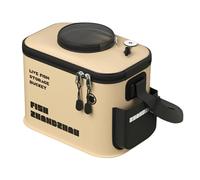 Genérico Cubo Plegable | EVA, 30cm 395g, 40cm 695g | Contenedor Cebo Plegable | 12L/22L Recipiente Peces Exterior Camping, Cubo Agua Portátil